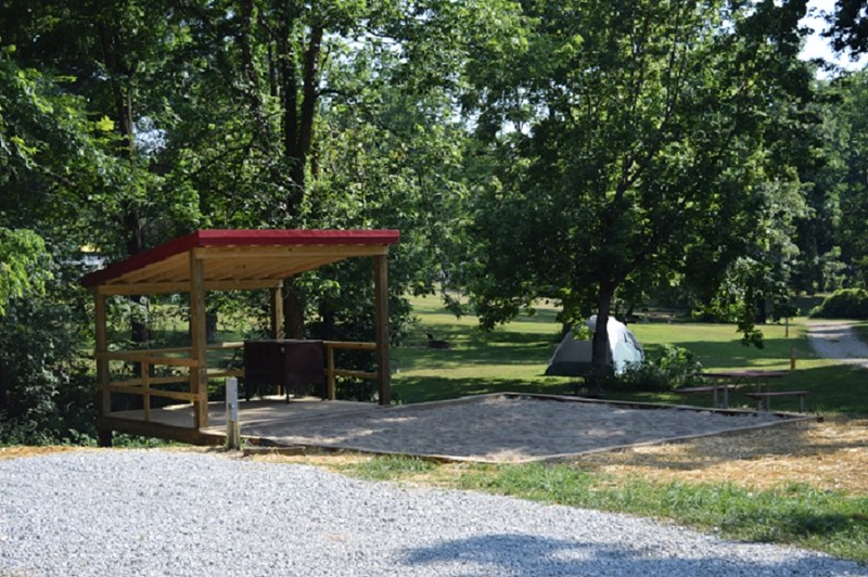 Shepherdsville, Kentucky Tent Camping Sites Louisville South KOA